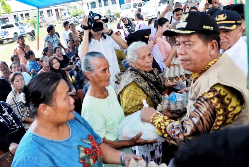 Korban Puting Beliung  Di Tanah Jawa Dapat Bantuan