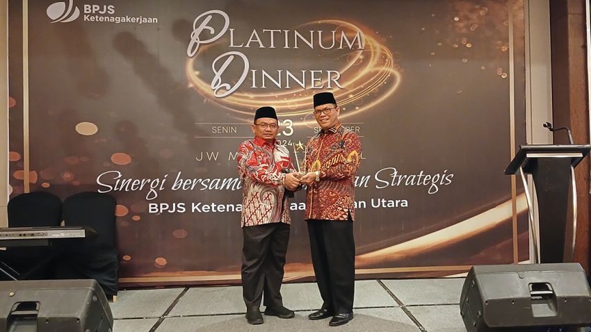 Kedua Kalinya, UINSU Rebut Tempat Kedua Paritrana Award 2024 BPJS Ketenagakerjaan Tk. Sumut