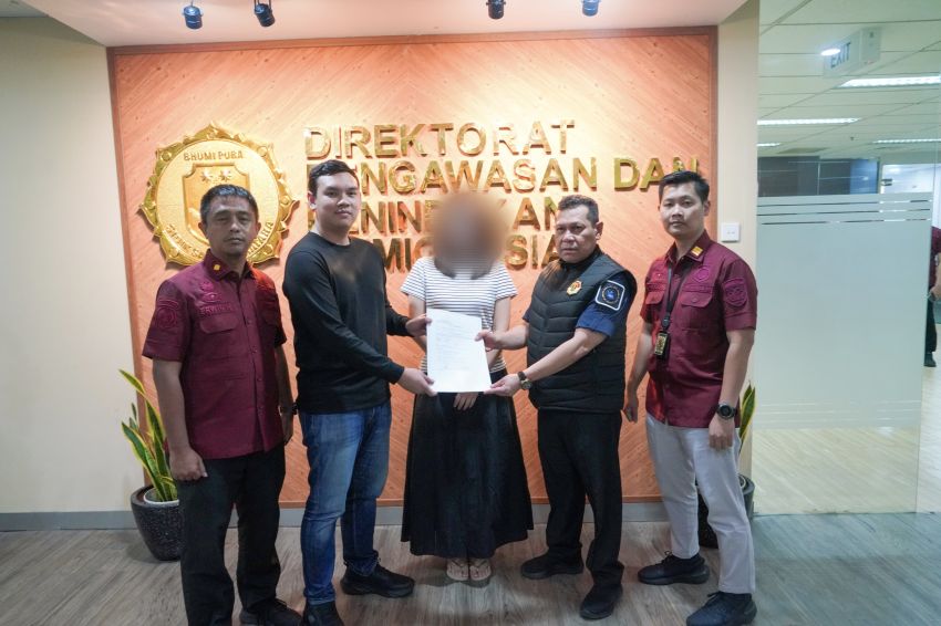 Terduga Pelaku Tindak Pidana, Direktorat Pengawasan dan Penindakan Keimigrasian Ditjen Imigrasi Deportasi AG