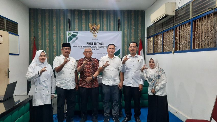 Pengelolaan PPID Kanwil Kemenagsu Tuai Pujian dari Ketua KIP Sumut