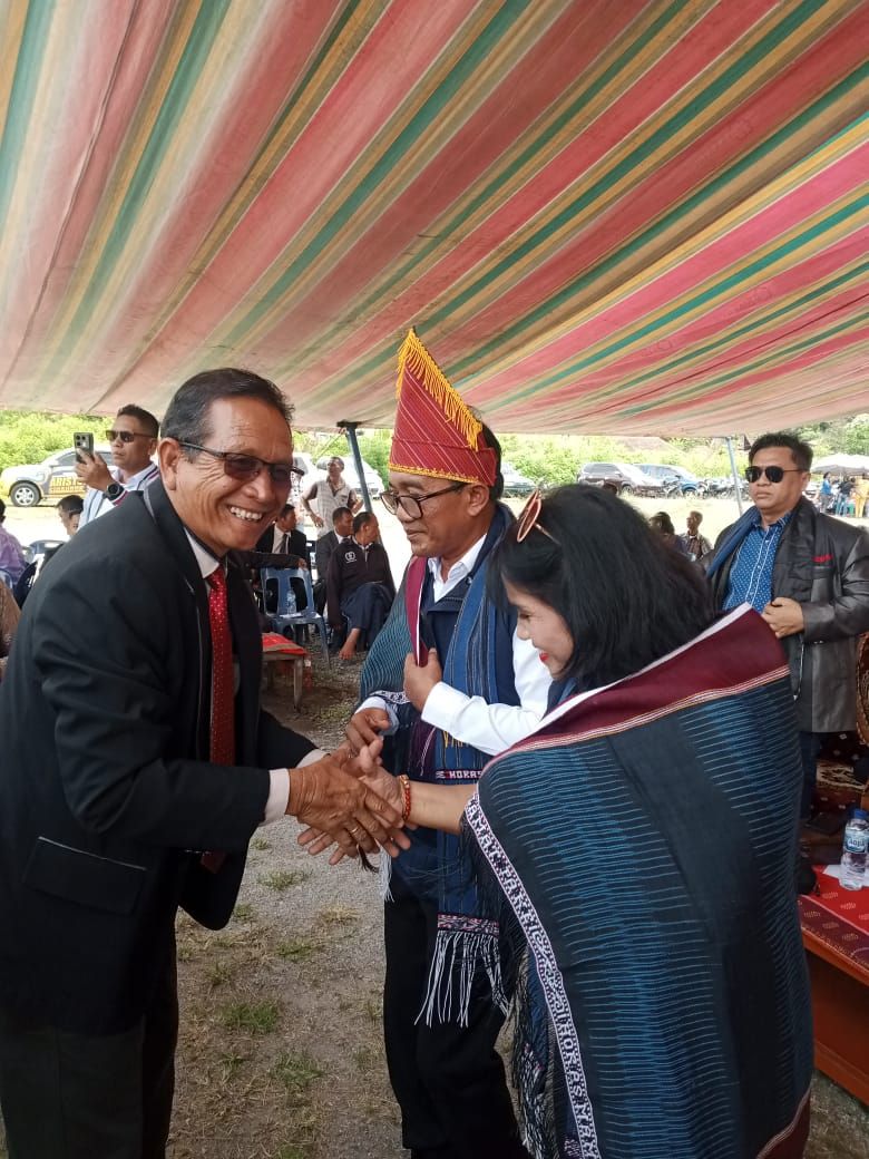 Dampingi Vandiko Timotius, Masyarakat  Simanindo Dukung dan Doakan  Cawabup Samosir Ariston Tua Sidauruk