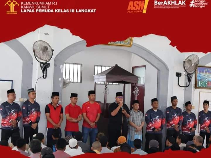 Jumat Berkah, Kalapas Berikan Pengarahan Kepada Warga Binaan