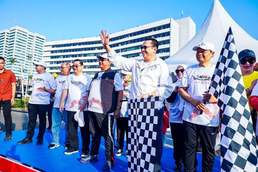 MPR RI Gelar Fun Walk Peringati HUT ke-79 MPR RI