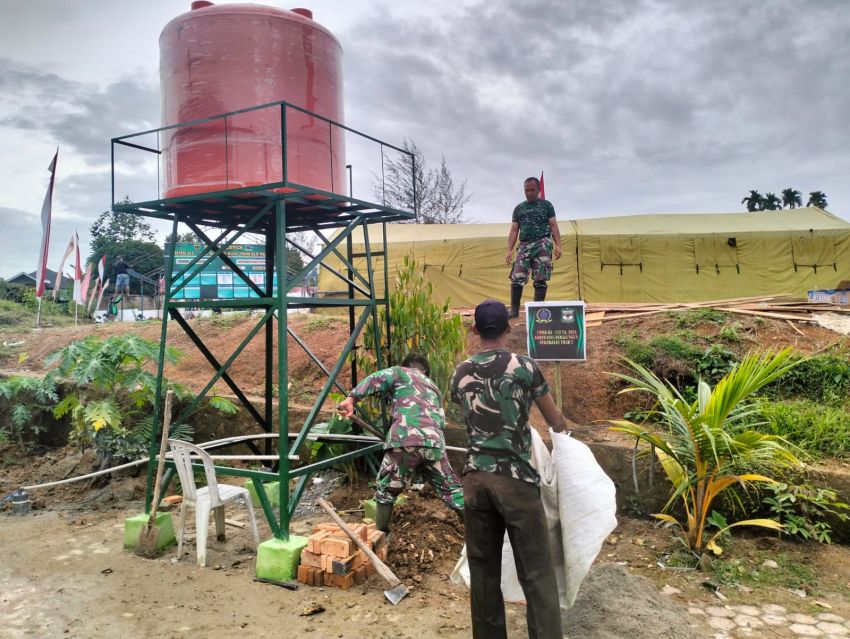 Pembangunan Sarana Air Bersih Hampir Rampung, Pimpinan GPDI Karsim Ucapkan Terima Kasih & Merasa Senang