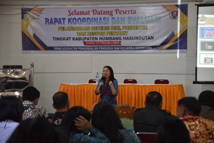 Dinas Kesehatan P2KB Rakor dan Evaluasi Pelaksanaan Deteksi Dini