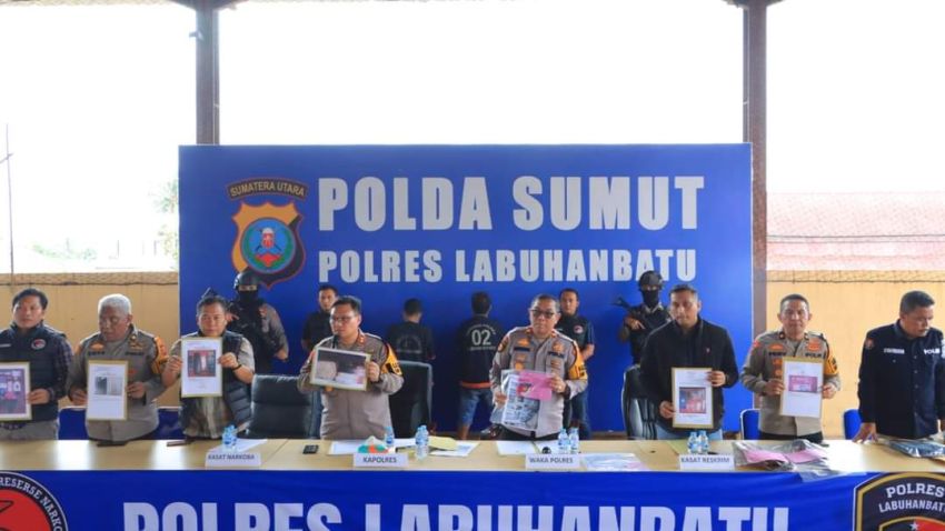 Polres Labuhanbatu Ungkap Kasus Pembakar Rumah Wartawan, Otak Pelaku Terancam Hukuman Mati