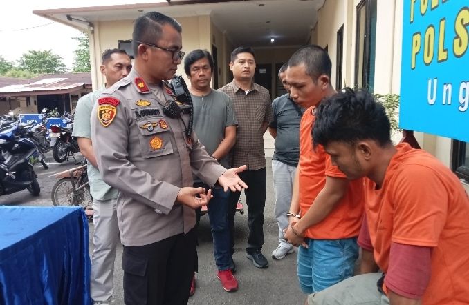 Polsek Sunggal Ungkap Komplotan Spesialis Becak Hantu, Pelaku Didorr