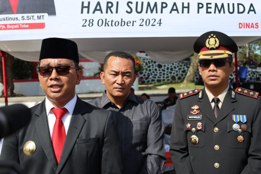 Peringatan 96 Tahun Sumpah Pemuda, Pjs Bupati Toba: Peran Pemuda Sangat Krusial Memajukan Daerah