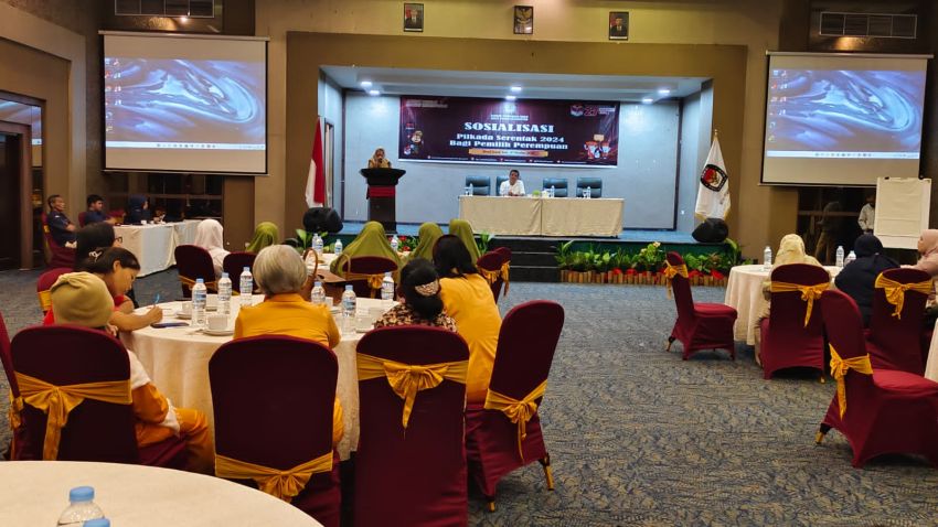 KPU Siantar Gelar Sosialisasi Pilkada Serentak 2024 Bagi Pemilih Perempuan