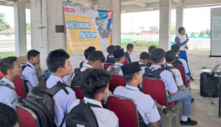 Lindungi Hal Berharga, Honda Ajak Pelajar SMK PAB 8 Sampali Utamakan Keselamatan