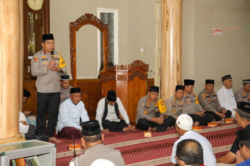 Wakapolda Sumut Gelar Subuh Keliling: Brigjen Pol Rony Samtana: Pilihan Politik Beda  Tetap Jaga Silaturahmi