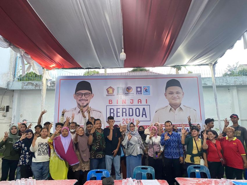 Paguyuban Permainan Tanah Lapang Merdeka Binjai Dukung Donal-Andri Jadi Walikota Dan Wakil Walikota