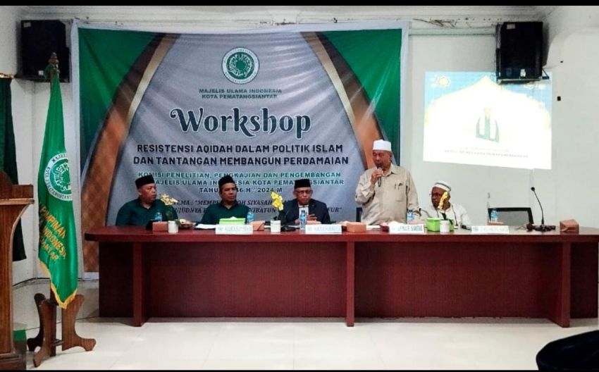 Ketua MUI Siantar H M Ali Lubis:  Politik Dalam Islam Tidak Membangun Permusuhan, Melainkan Menciptakan Perdamaian