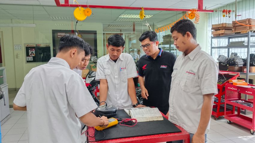 Honda Gelar Pelatihan Modul Dasar Guru SMK