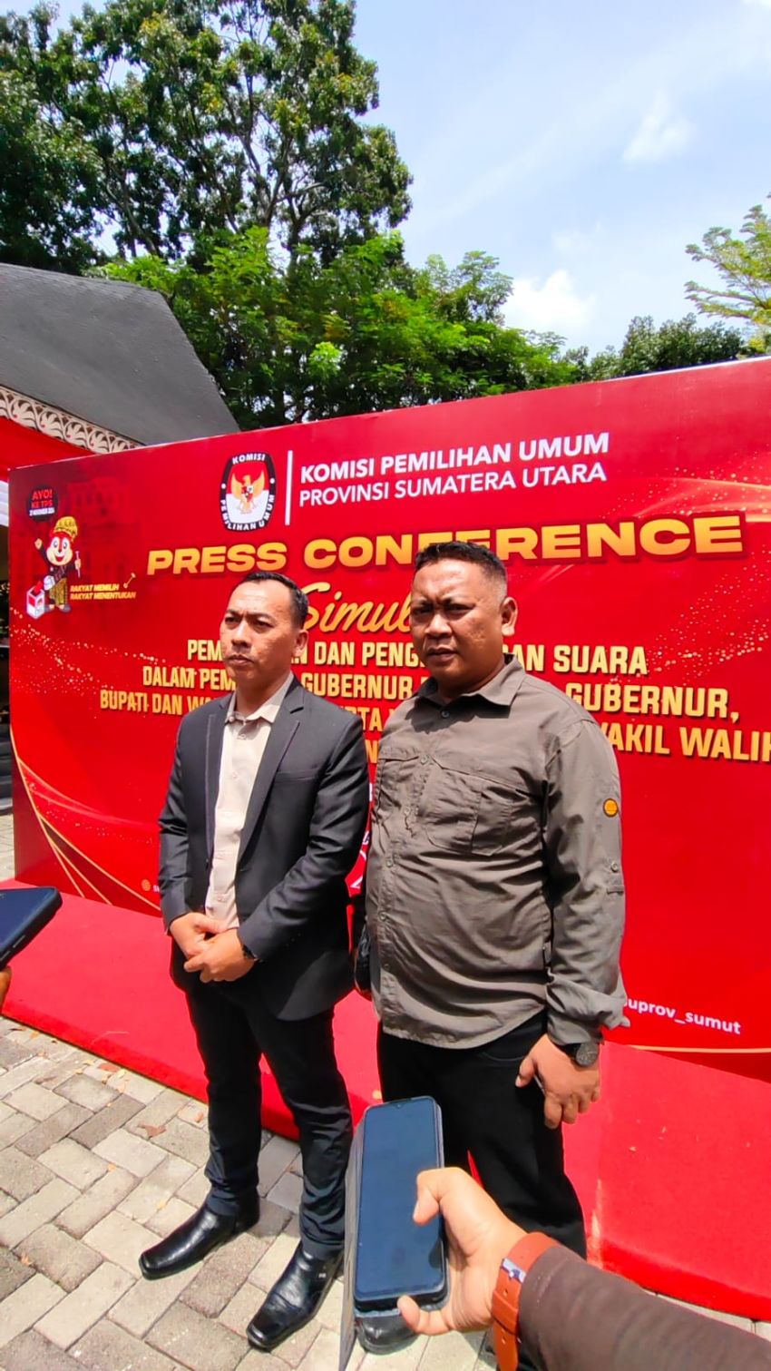 KPU Sumut Gelar Simulasi Pilkada Serentak Tahun 2024 di Siantar