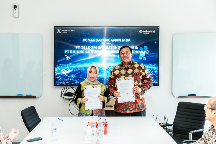 TelkomGroup Perkuat Digitalisasi Maritim Melalui Pemanfaatan Satelit Merah Putih 2