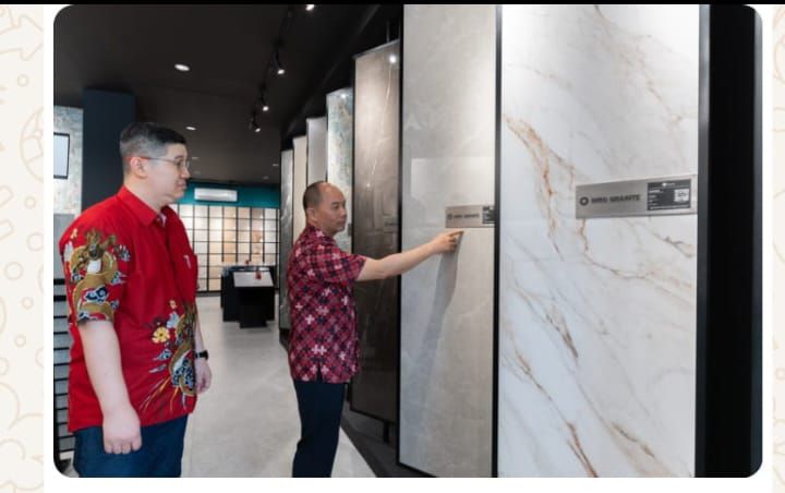 Garap Peluang Pasar di Sumatera, Niro Granite Resmikan Showroom di Medan