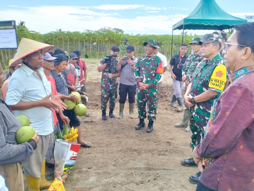 Dibalik Kunjungan Tim Wasev di Lokasi TMMD ke-122, Jalan Baru Ini Merupakan 'Hadiah' Bagi Petani