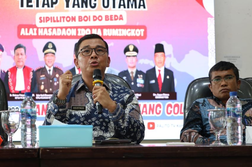 Pjs Bupati Toba Ajak Jurnalis Dorong Partisipasi Masyarakat, Tangkal Hoaks dan Ciptakan Berita Berimbang Untuk Pilkada Damai