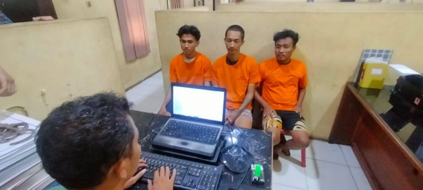 Tampang Komplotan Curanmor Ditangkap Usai Beraksi di Jalan AH Nasution, Motor Korban Berhasil Ditemukan