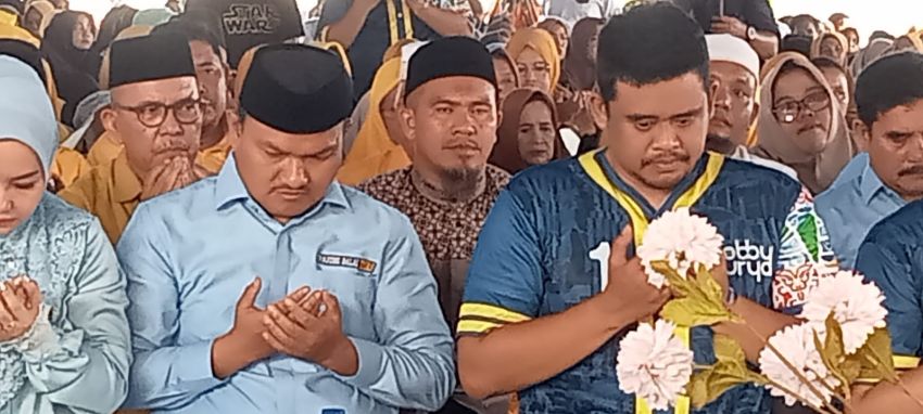 Ribuan Masyarakat Tanjungbalai Saksikan Silaturahmi Deklarasi Dukungan Bobby-Surya