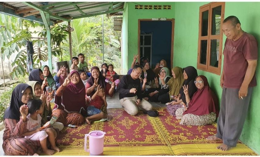 Pilkada Batu Bara: Warga Tanah Tinggi Minta Zahir Lanjutkan Bangun Jalan Desa