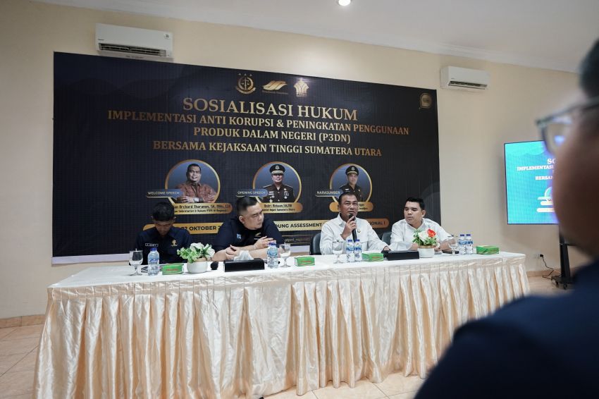 Implementasi Anti Korupsi dan Peningkatan Penggunaan Produk dalam Negeri (P3DN) dengan Kejaksaan Tinggi Sumut