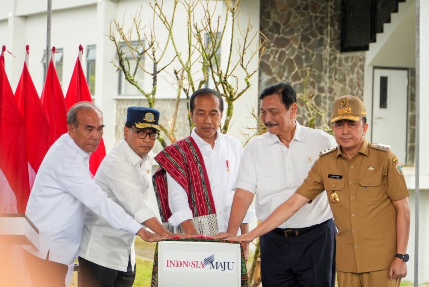 Presiden Resmikan Pusat Riset Genomik Pertanian di Humbang Hasundutan