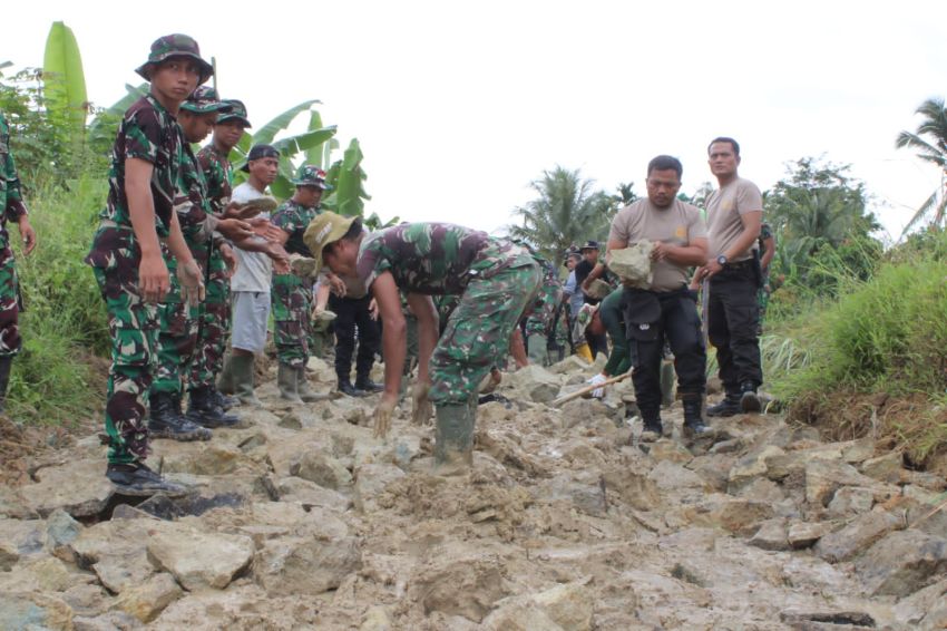 Kebut Sasaran Fisik Meskipun Cuaca Ekstrem