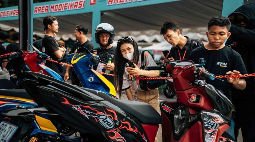Pesta Modifikasi Honda Modif Contest 2024 Jawab Impian Modifikator Sumut