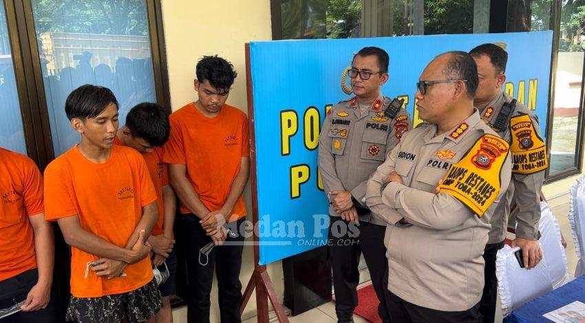 Tawuran di Sunggal 1 Tewas, 20 Remaja Anggota Geng Motor Ditetapkan Tersangka-Ditahan