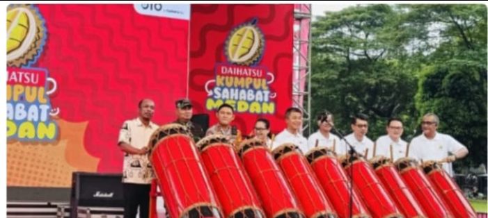 Apreasi Pelanggan dan Masyarakat, Medan Kota Pamungkas Daihatsu Kumpul Sahabat