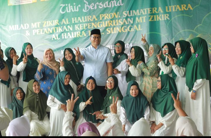 Milad ke- 3 Tahun MT Zikir Al Haura Propinsi Sumut Sukses