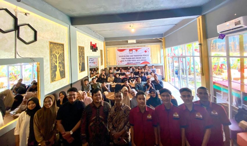 HIMA PERSIS Bersama KPU Kota Medan Gelar Sosdiklih Pilkada 2024