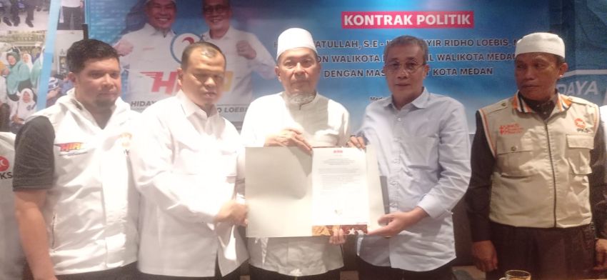 Masa Kampanye Berakhir, HIRO Teken Kontrak Politik 8 Program Prioritas