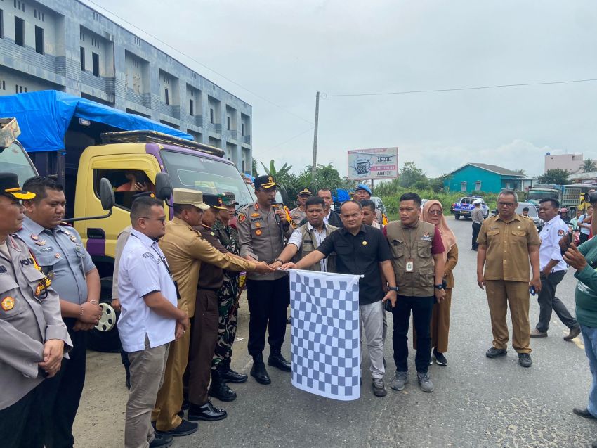 Polres Labusel Kawal Distribusi Surat Suara Pilkada