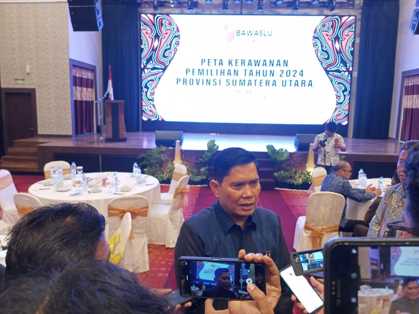 Bawaslu Sumut Petakan 25 Indikator Potensi TPS Rawan Pada Pemungutan Suara