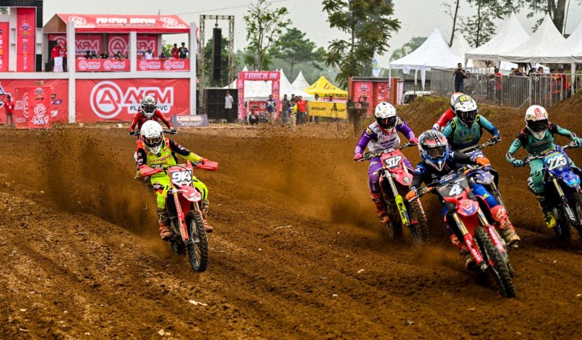 Crosser Honda Raih Dua Podium Pada Final Kejurnas Motocross