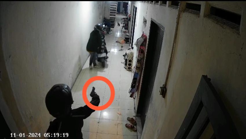 Pria Berpistol Curi Honda Beat di Medan Terekam CCTV, Ini Kata Kapolrestabes