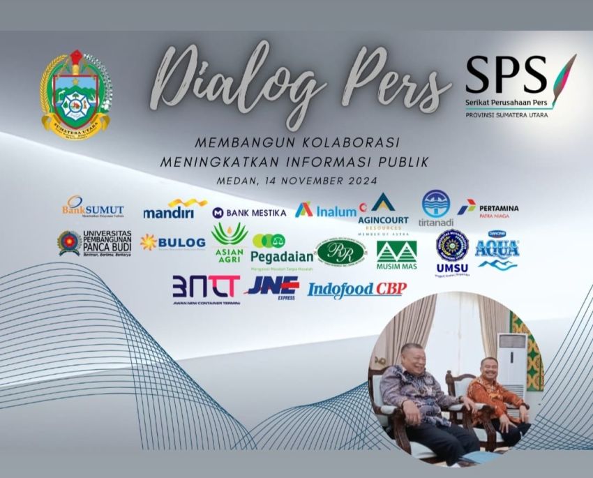 SPS Sumut Gelar Dialog Pers dan Anugerah SPS Sumut Awards 2024, Bangun Kolaborasi untuk Tingkatkan Informasi Publik