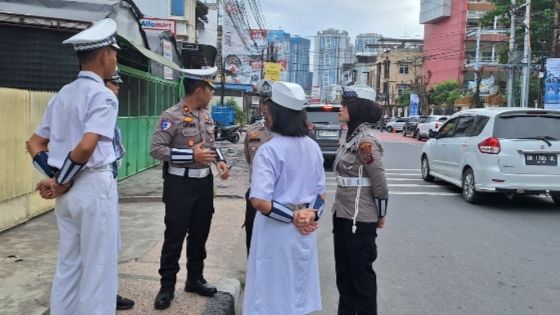 Sat Lantas Polrestabes Medan Pelatihan dan Pembinaan "PKS"