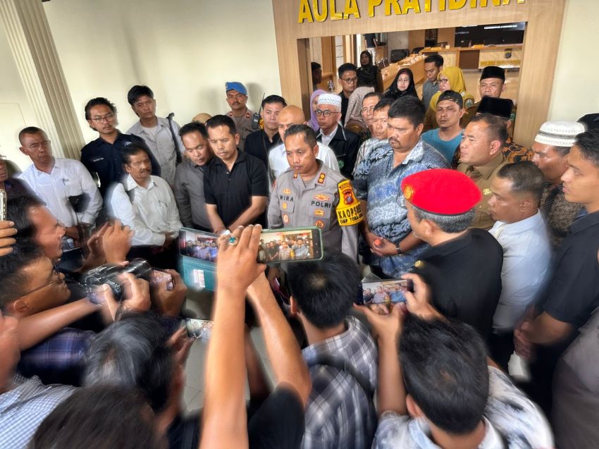 Mediasi Polres Padangsidimpuan Sukses, Kasus Anak Saling Lapor Berakhir Damai