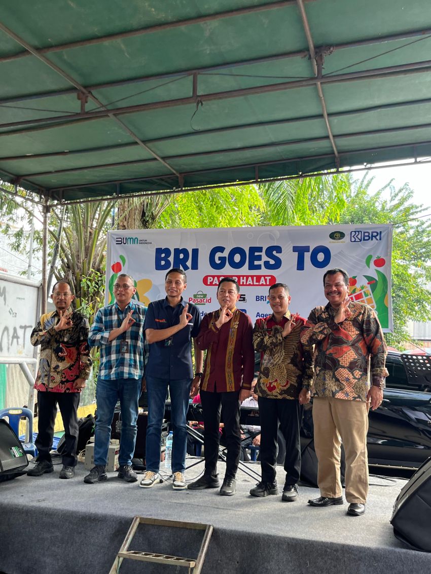 PUD Pasar Medan Kolaborasi dengan BRI RO Medan  Launching BRI SMART Billing , Sistem Pembayaran Digital di Pasar Halat Medan   Pasar punya peran strat