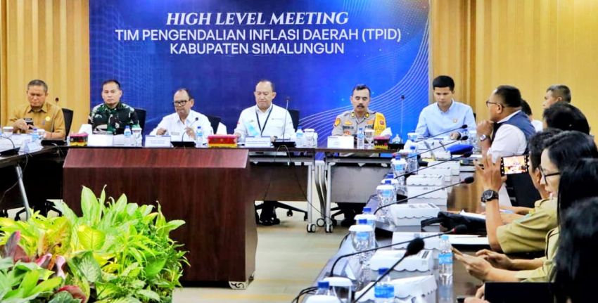 Wakil Bupati Simalungun Buka Rakor HLM TPID Simalungun