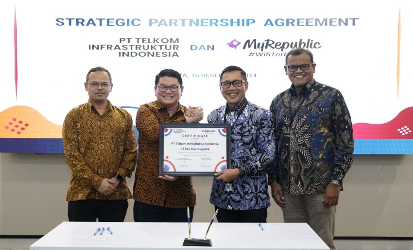 PT Telkom Infrastruktur Indonesia - MyRepublic Jalin Kerja Sama Hadirkan Akses Internet Berkualitas