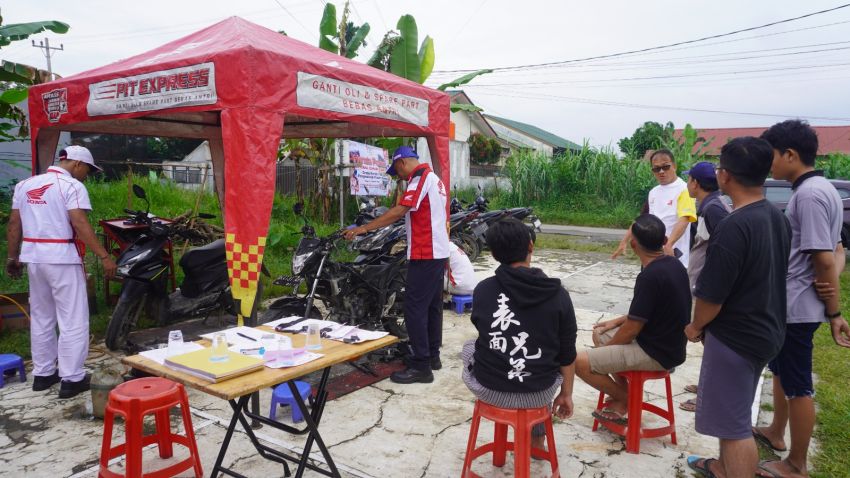 Peduli Bencana Banjir Sumut, Honda Hadirkan Layanan Servis Motor Gratis