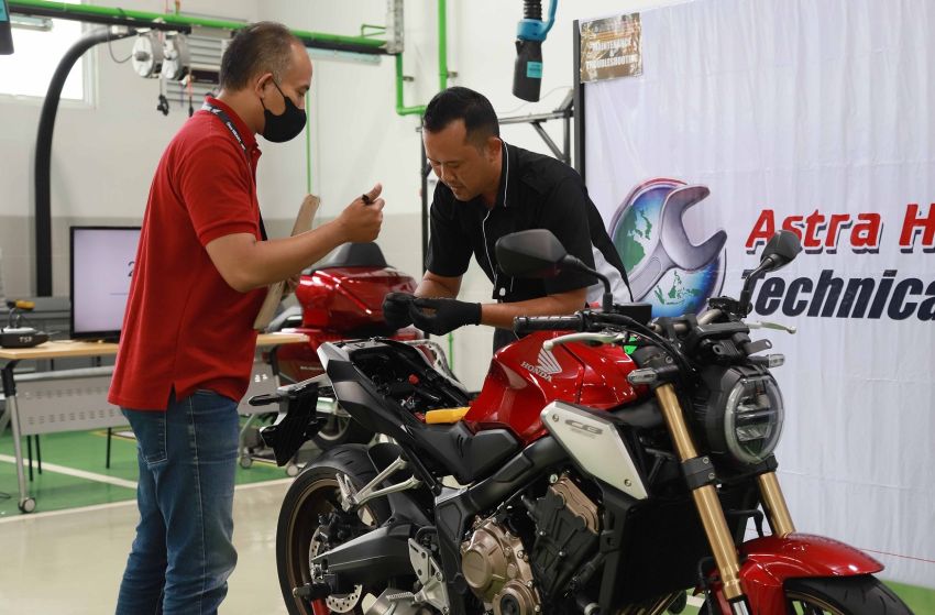 Teknisi AHASS Siap Adu Keterampilan Teknis Sepeda Motor Honda di Level Asia Oceania