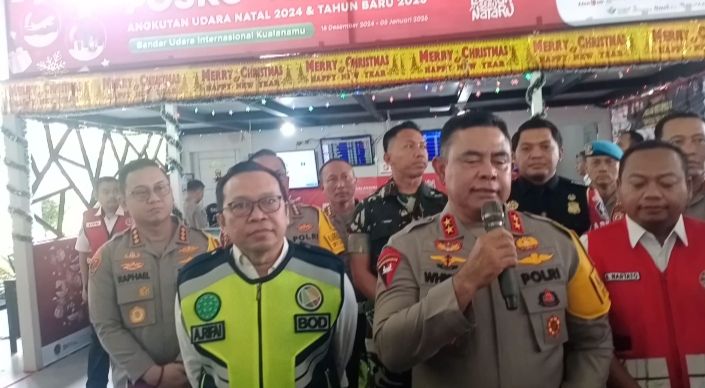 Tinjau Kesiapan Pospam Terpadu Nataru, Kapoldasu: Diprediksi 30 Ribu Warga Masuk Sumut Melalui Bandara KNIA