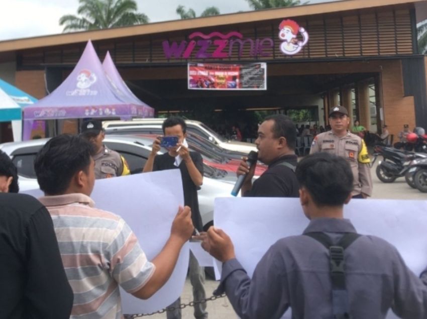 "TAMU" Demo Polda Sumut dan Restoran Wizzmie : Diduga Tak Punya Izin