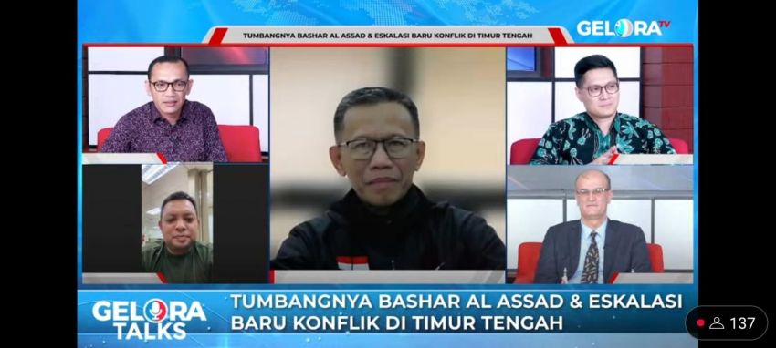 Pasca Penggulingan Bashar al Assad Indonesia Perlu Desak PBB Lebih Proaktif Jaga Stabilitas Kawasan